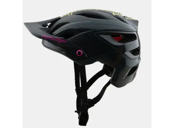Troy Lee Designs A3 Ghostwing Helm Charcoal