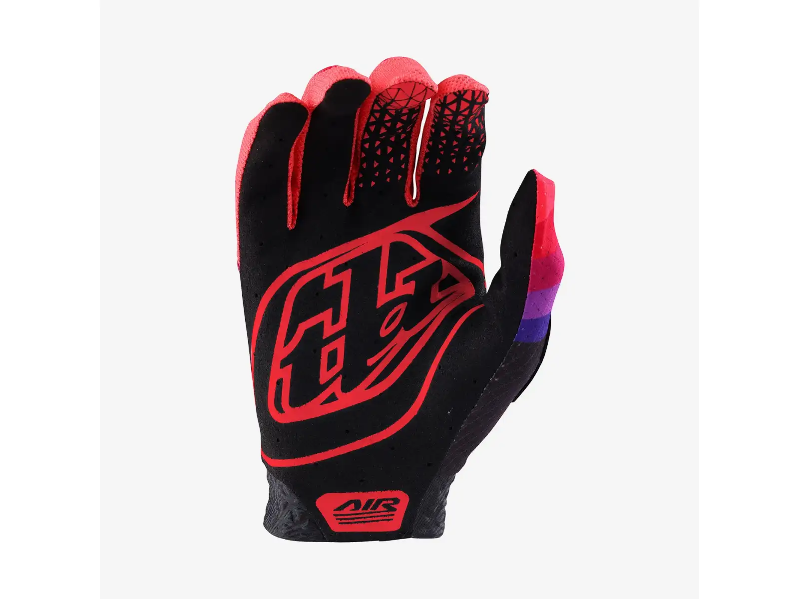 Troy Lee Designs Air Reverb Kinderhandschuhe Black/Glo Red