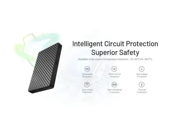 Nitecore leistungsstarke Powerbank POCKET 10000