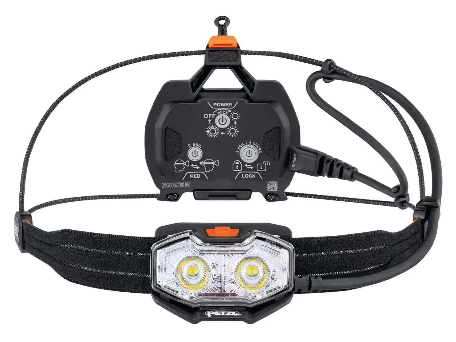 Petzl Nao LT Stirnlampe orange