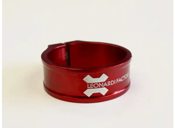 Leonardi Factory Collarino Sattelstützklemme 34,9 mm rot