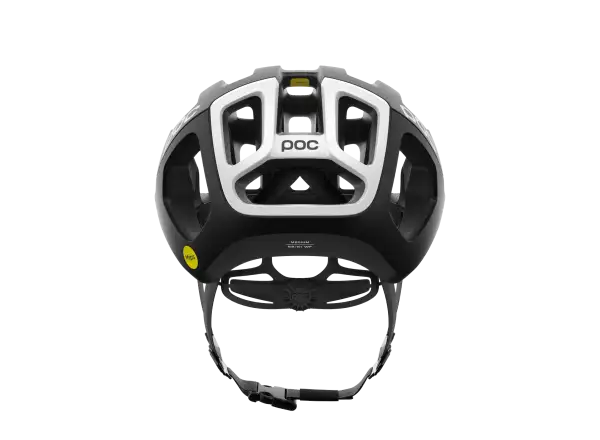 POC Ventral Air WF MIPS Rennradhelm Uranium Black Matt