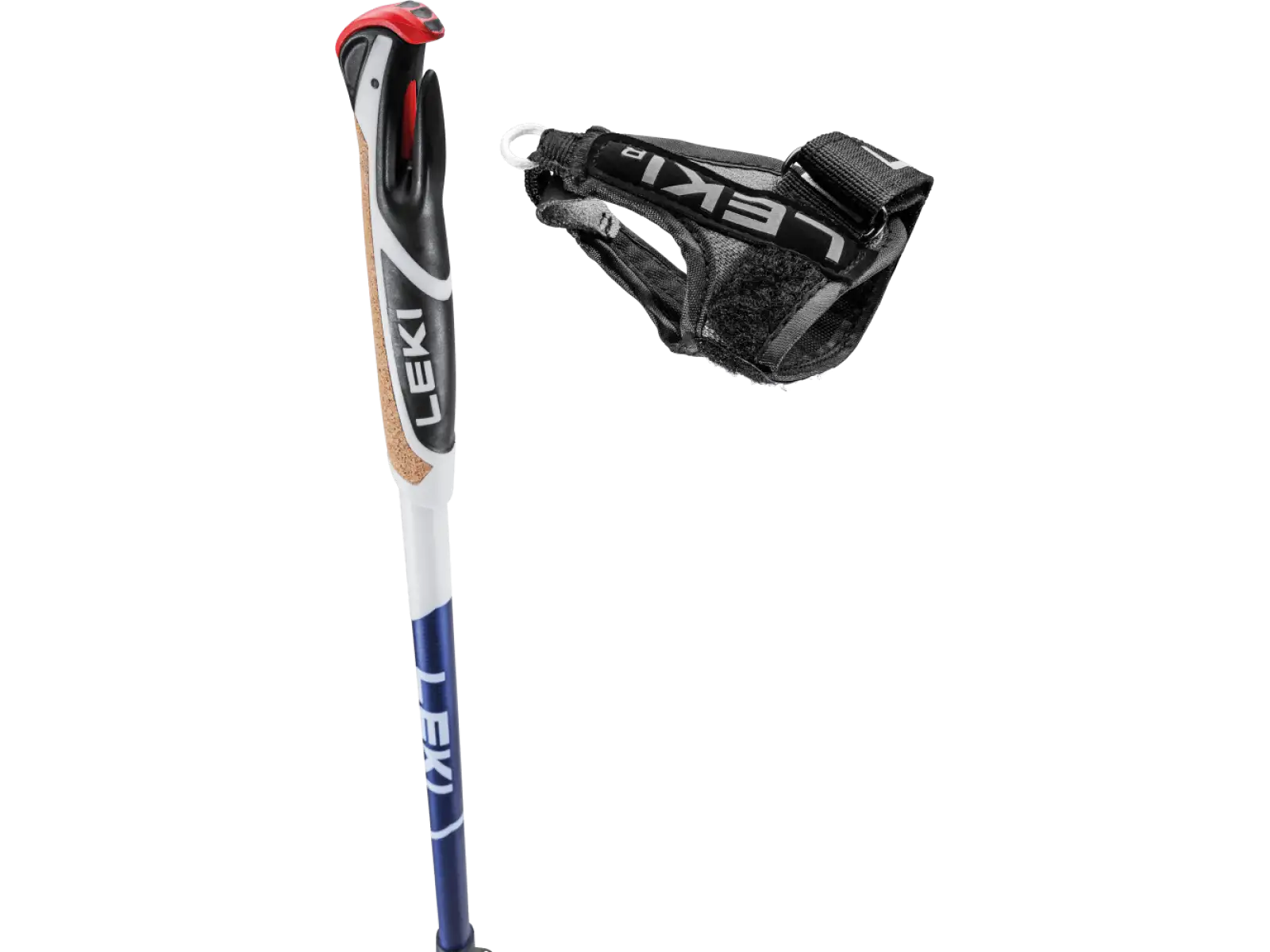 Leki Smart Supreme Trekkingstöcke Midnightblue/White Gr. 100-130 cm