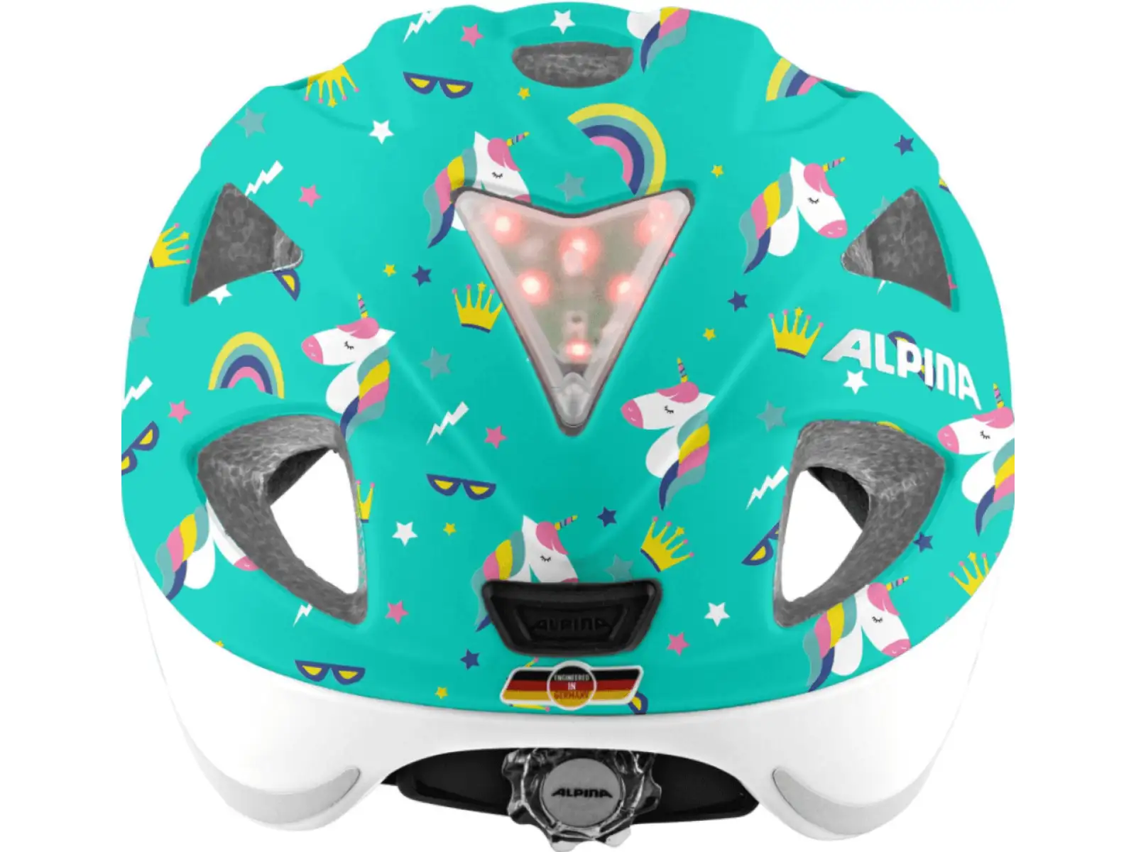 Alpina Ximo Flash Kinderhelm Unicorn Gloss
