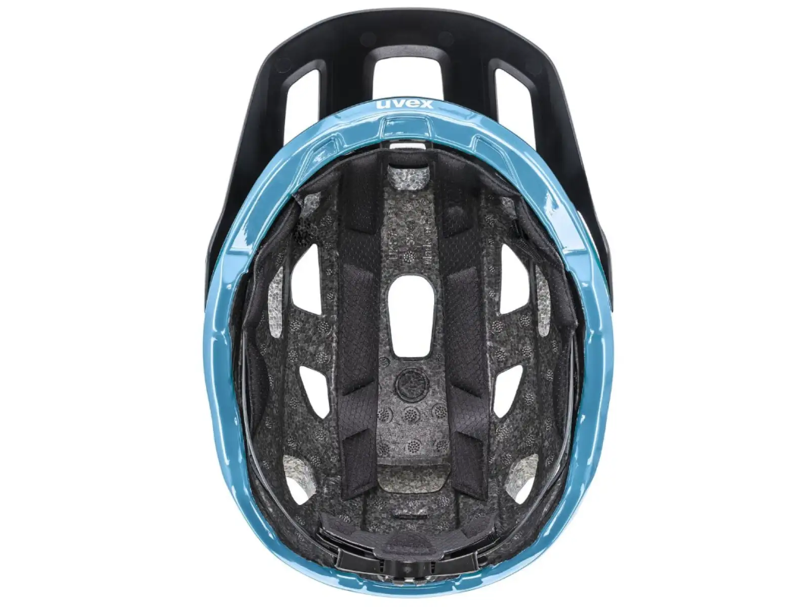 Uvex React MTB Helm Deep Space/Azure Matt