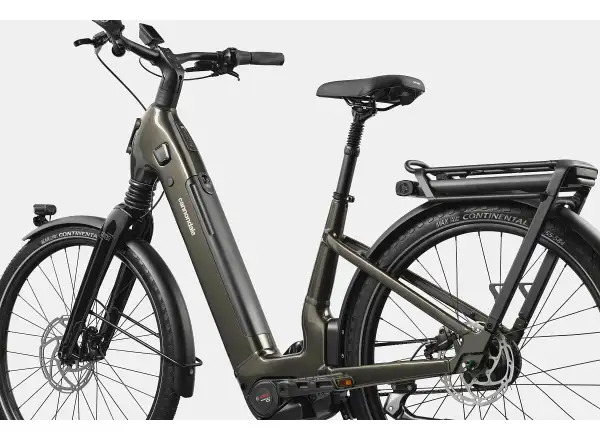 Cannondale Mavaro 2 LSTH Black City-Elektrofahrrad mit tiefem Einstieg