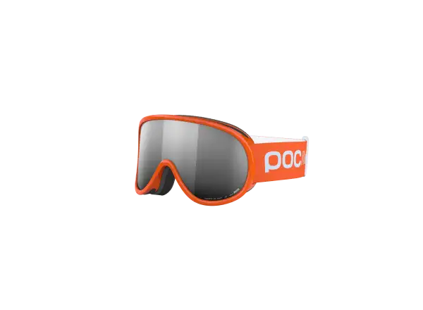 POC POCito Retina Kinder Skibrille Fluorescent Orange/Partly Sunny Silver