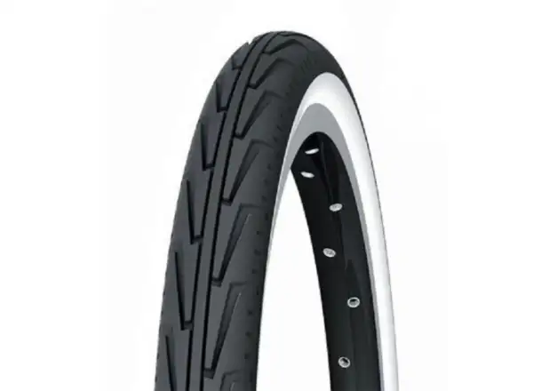 Michelin City J 20x1,75" MTB Reifen Draht weiß/schwarz