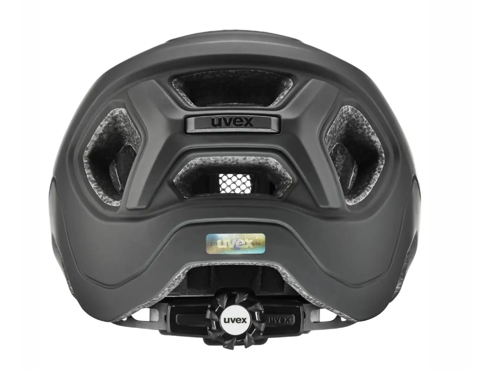 Uvex React Jr. Kinderhelm Black Matt