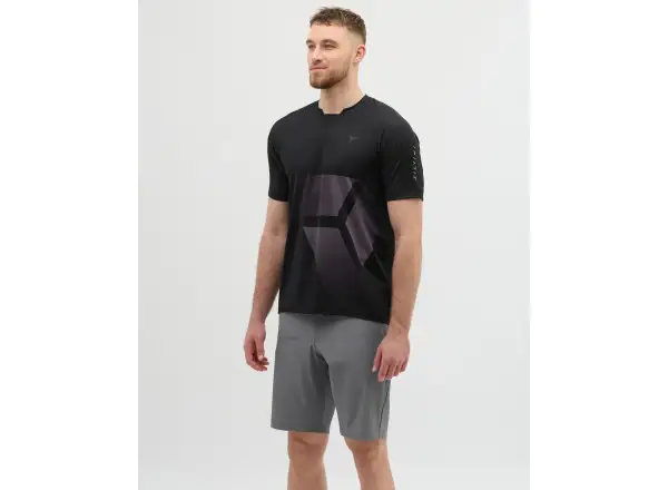 Silvini Gallo Herren Loose-Trikot Kurzarm schwarz/grau