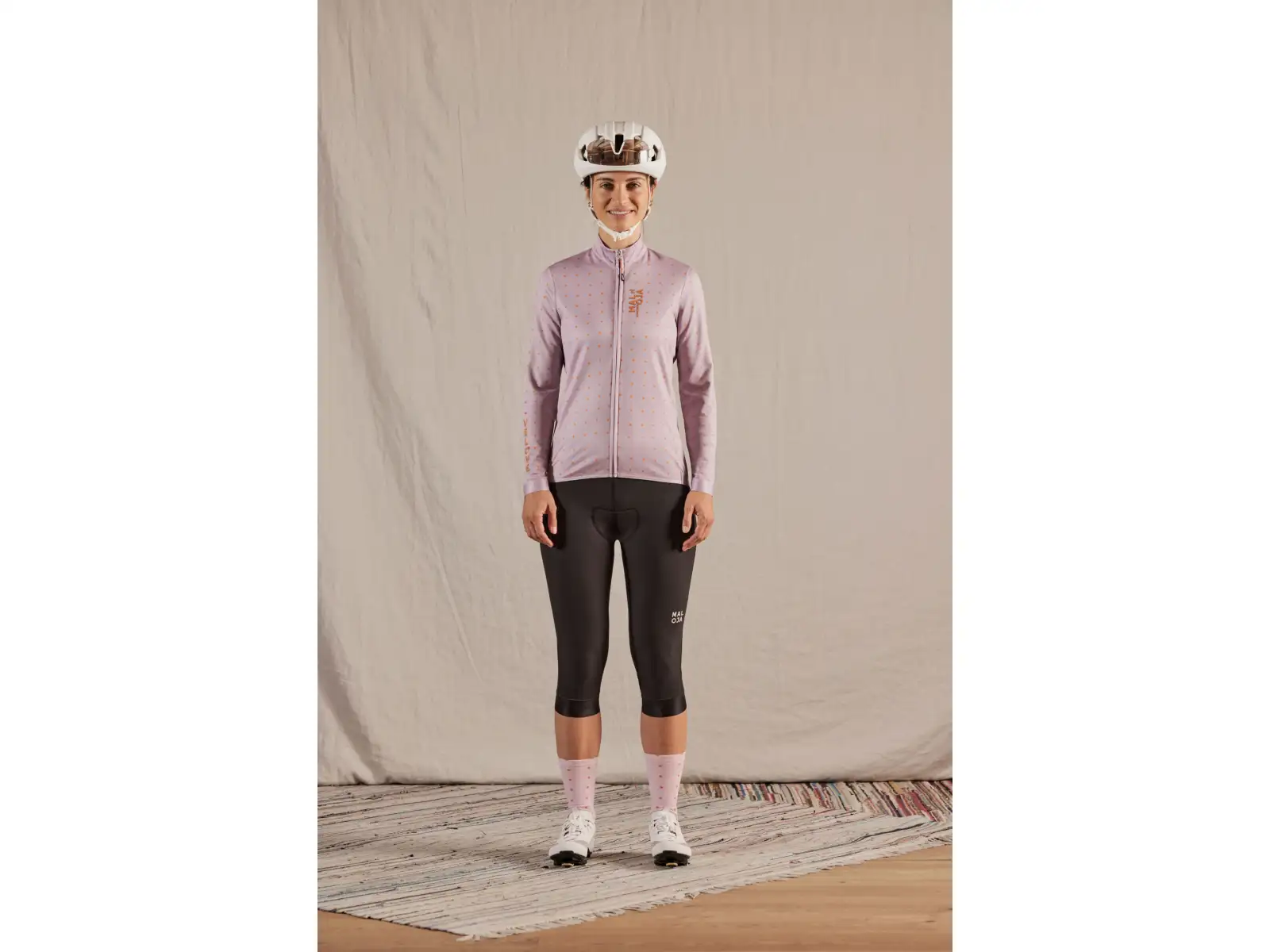 Maloja ToadstoolM. 1/1 Damen Radjacke Deep Black Multi