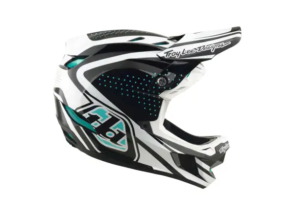 Troy Lee Designs D4 Composite MIPS Helm Crest Real Teal