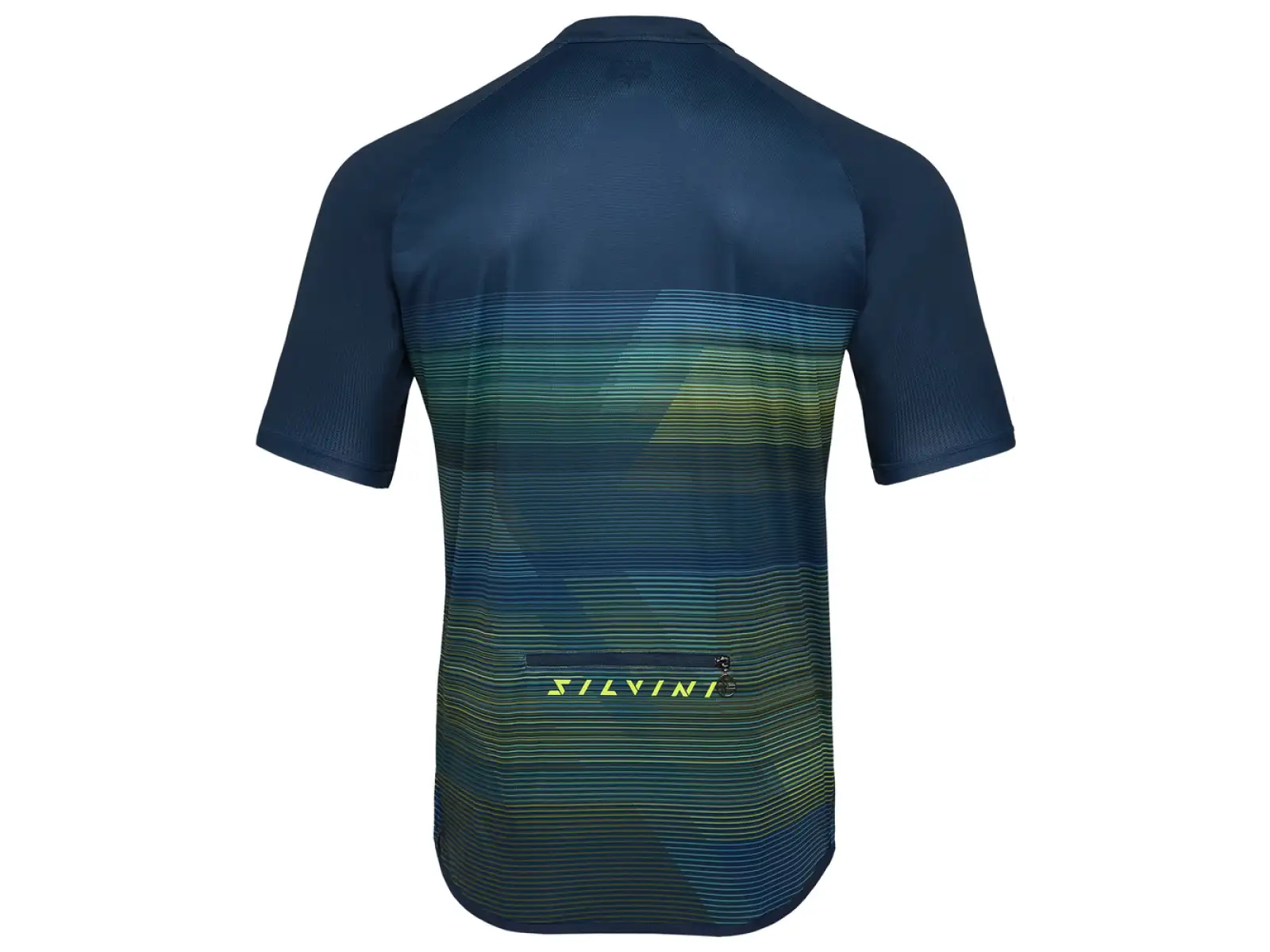 Silvini Turano Herrentrikot Kurzarm Navy/Lime