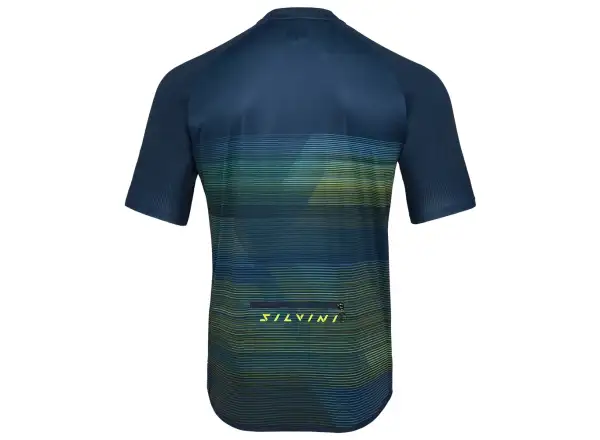 Silvini Turano Herrentrikot Kurzarm Navy/Lime