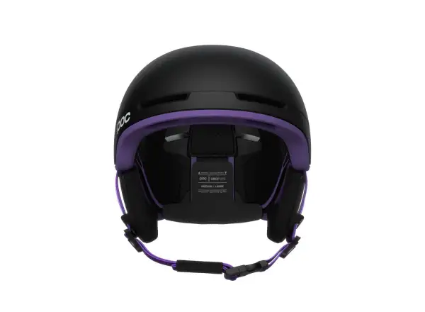POC Obex Pure Skihelm Uranium Black/Sapphire Purple Matt