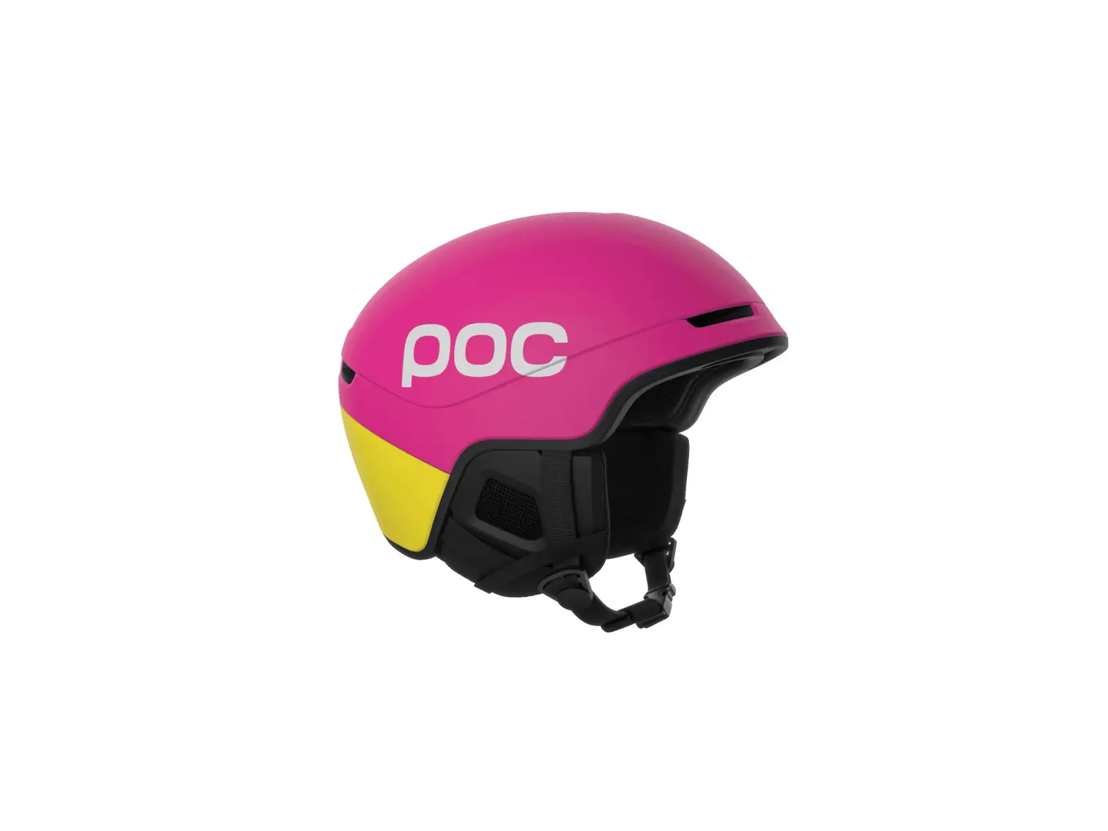 POC Obex Contour Skihelm Rhos Red Matt/Citrine Yellow Matt