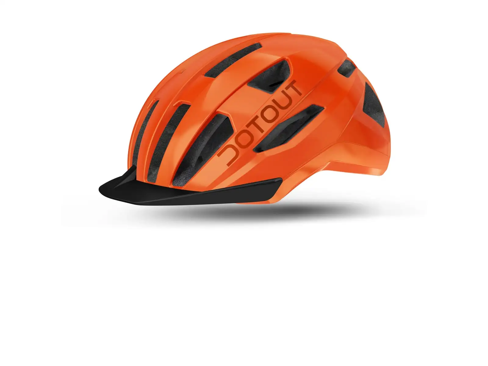 Dotout Adapto Helm Shiny Orange Fluo MUSTER