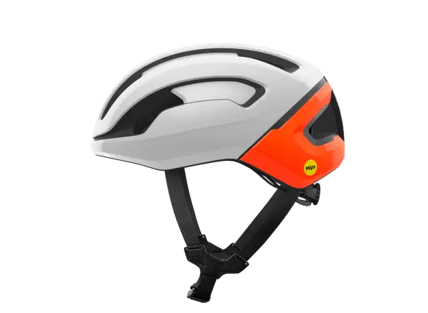 POC Omne Air MIPS Helm White/Fluorescent Orange