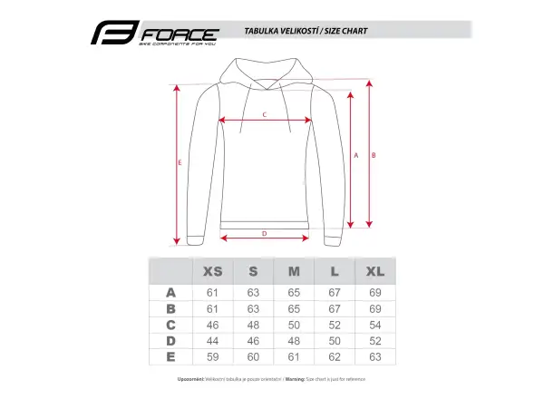 Force Comfy Lady Damen Hoodie Schwarz
