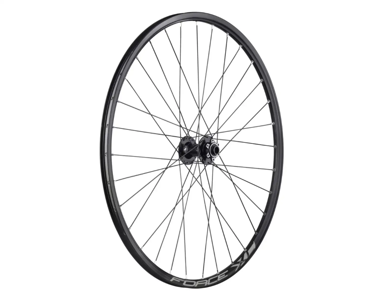 Force XC Disc 622x19 Vorderrad eingespeicht mit Force F804505 Nabe, 32 Löcher.