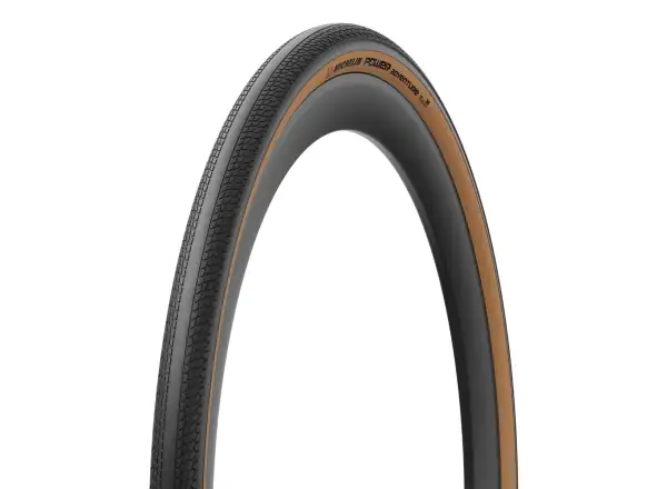 Michelin Power Adventure TS TLR Competition Line 700x48C Gravelreifen mit Kevlar-Faden in klassischem Design.