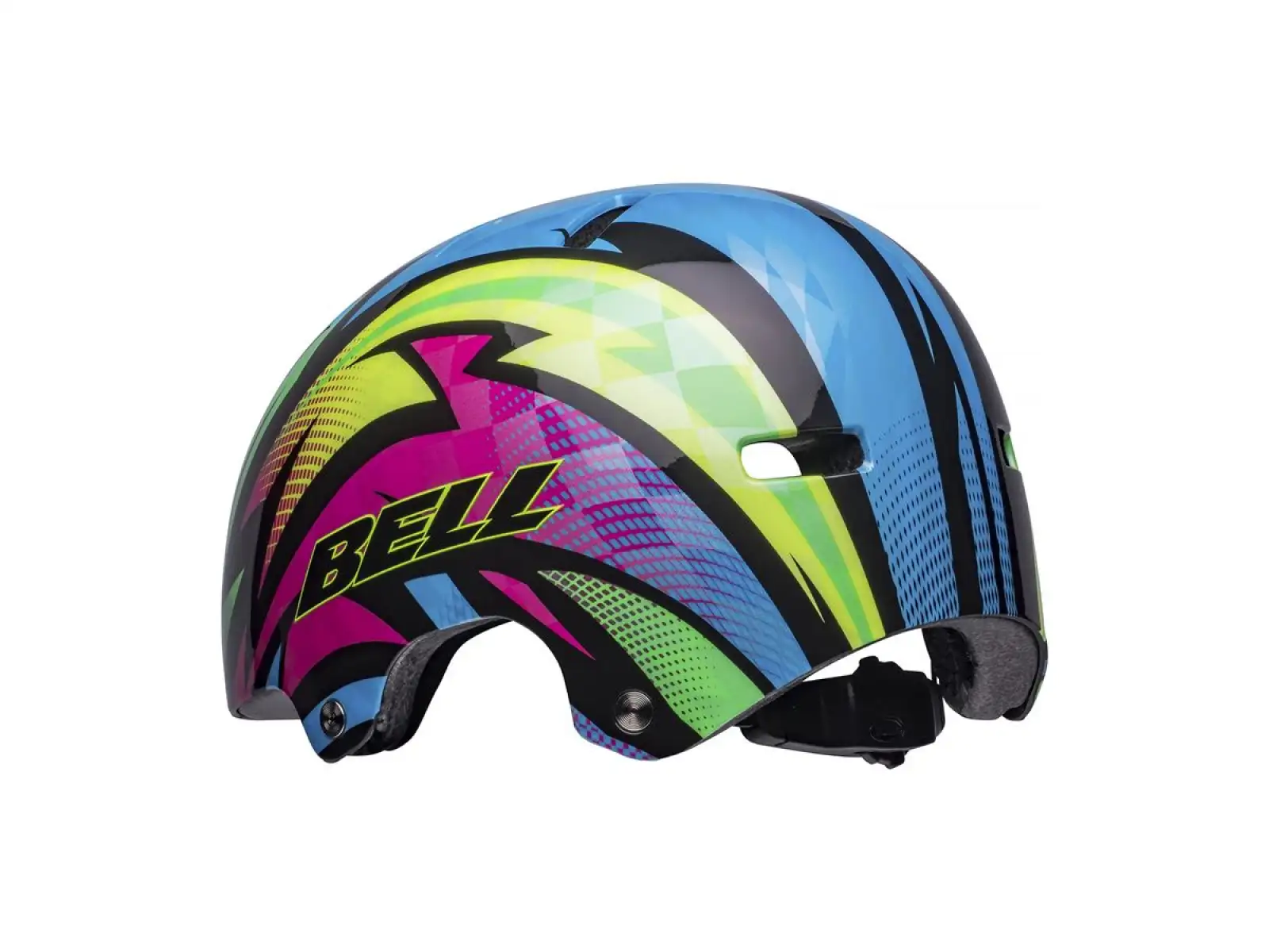 Bell Span Helm Blau/Magenta Psycho