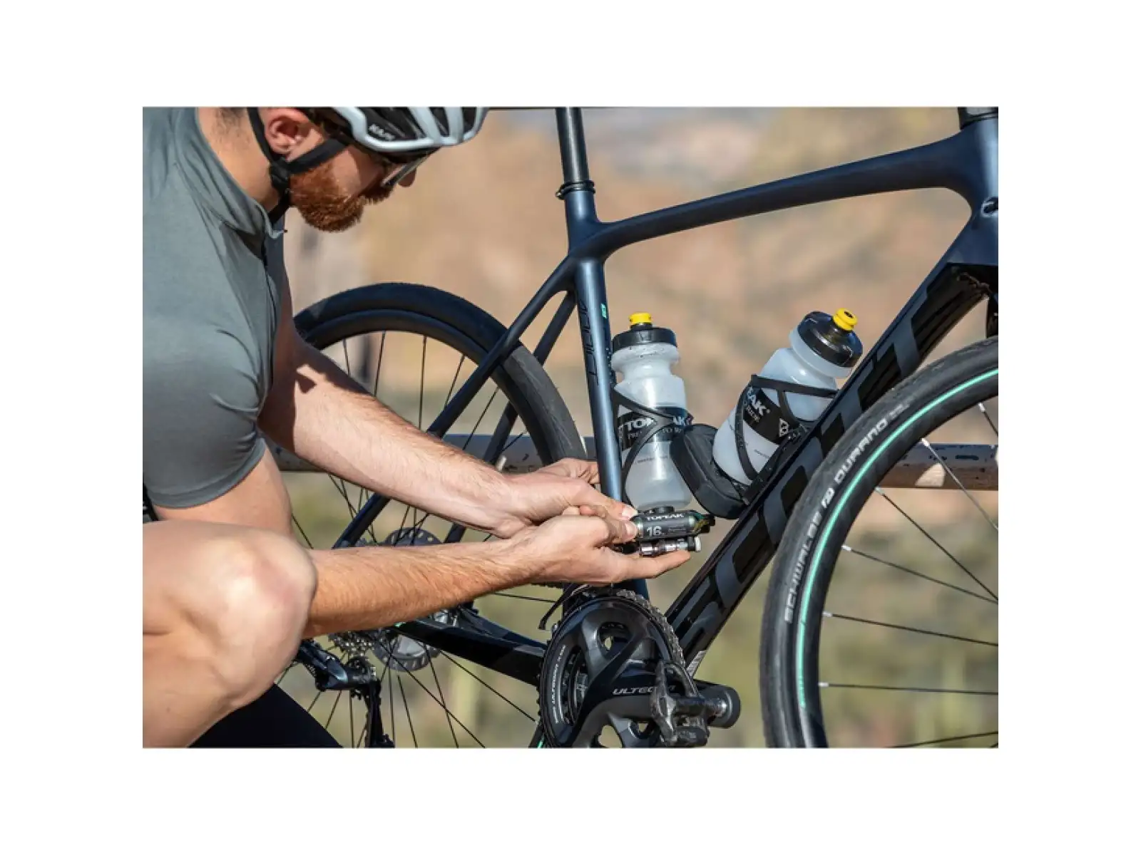Topeak Ninja CO2 Fuelpack Pumpe mit Kartuschen
