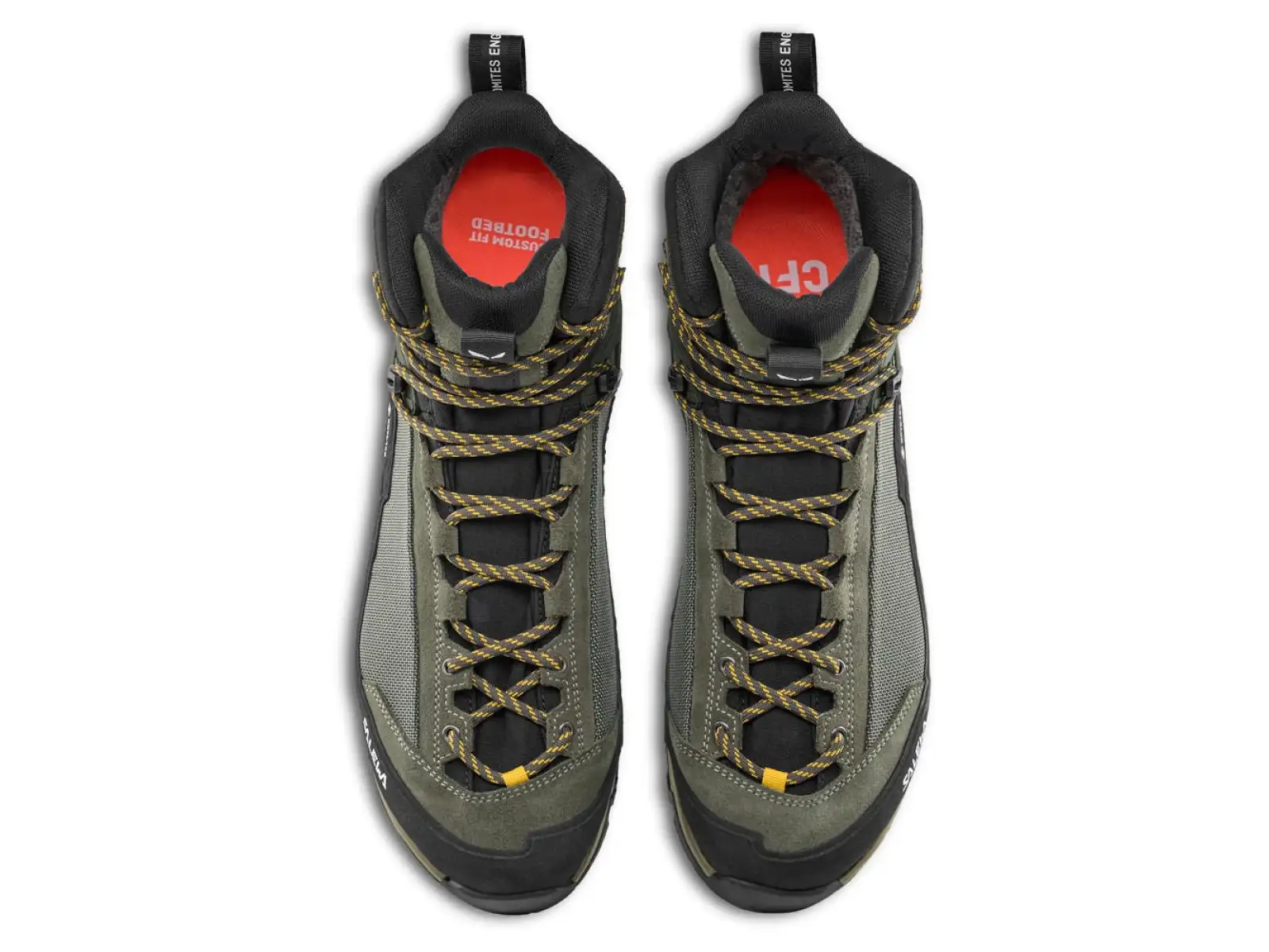 Salewa Mountain Trainer 3 Tech Mid GTX Herren-Wanderschuhe Faded Green/Forest Night