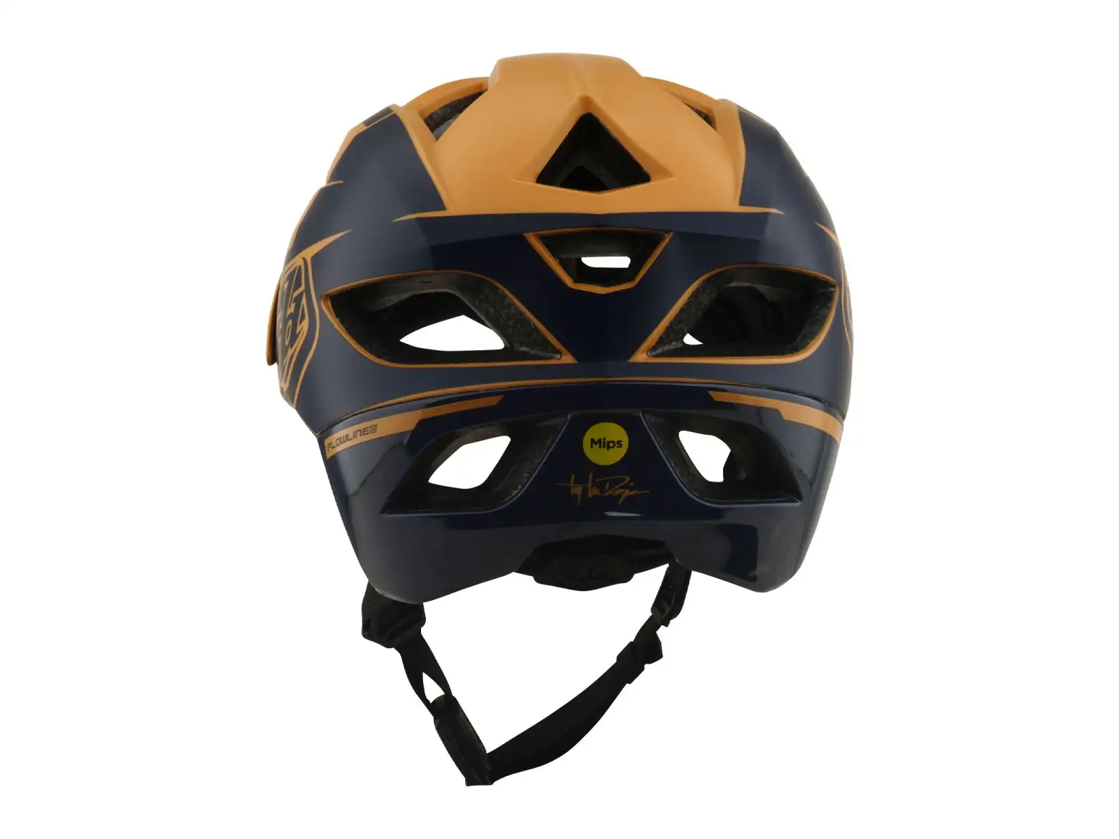 Troy Lee Designs Flowline SE MIPS Helm Hydro Mustard / Black Iris