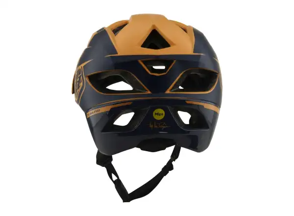 Troy Lee Designs Flowline SE MIPS Helm Hydro Mustard / Black Iris