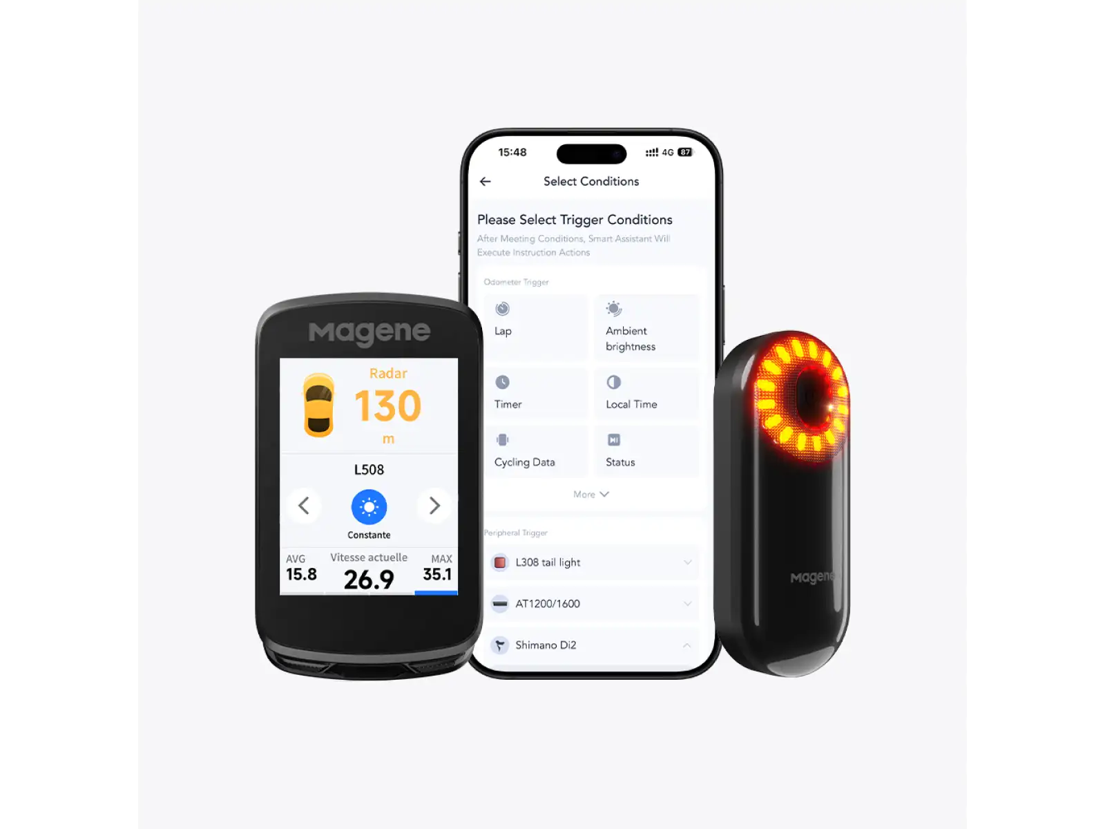 Magene C606 V2 GPS Fahrradcomputer