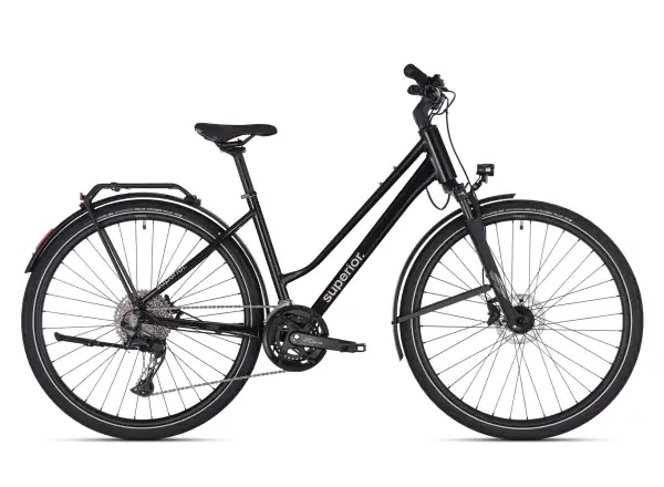 Superior Blox 6.7 T MS Stadtfahrrad Gloss Metallic Black