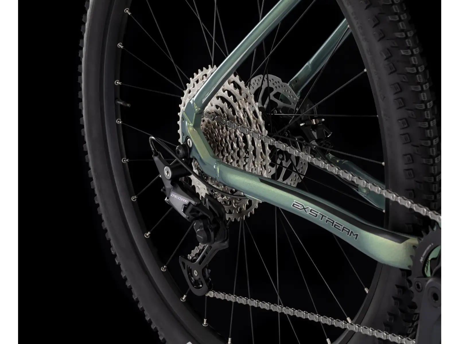 4EVER E-Mountainbike  – Exstream Team 820 Grün