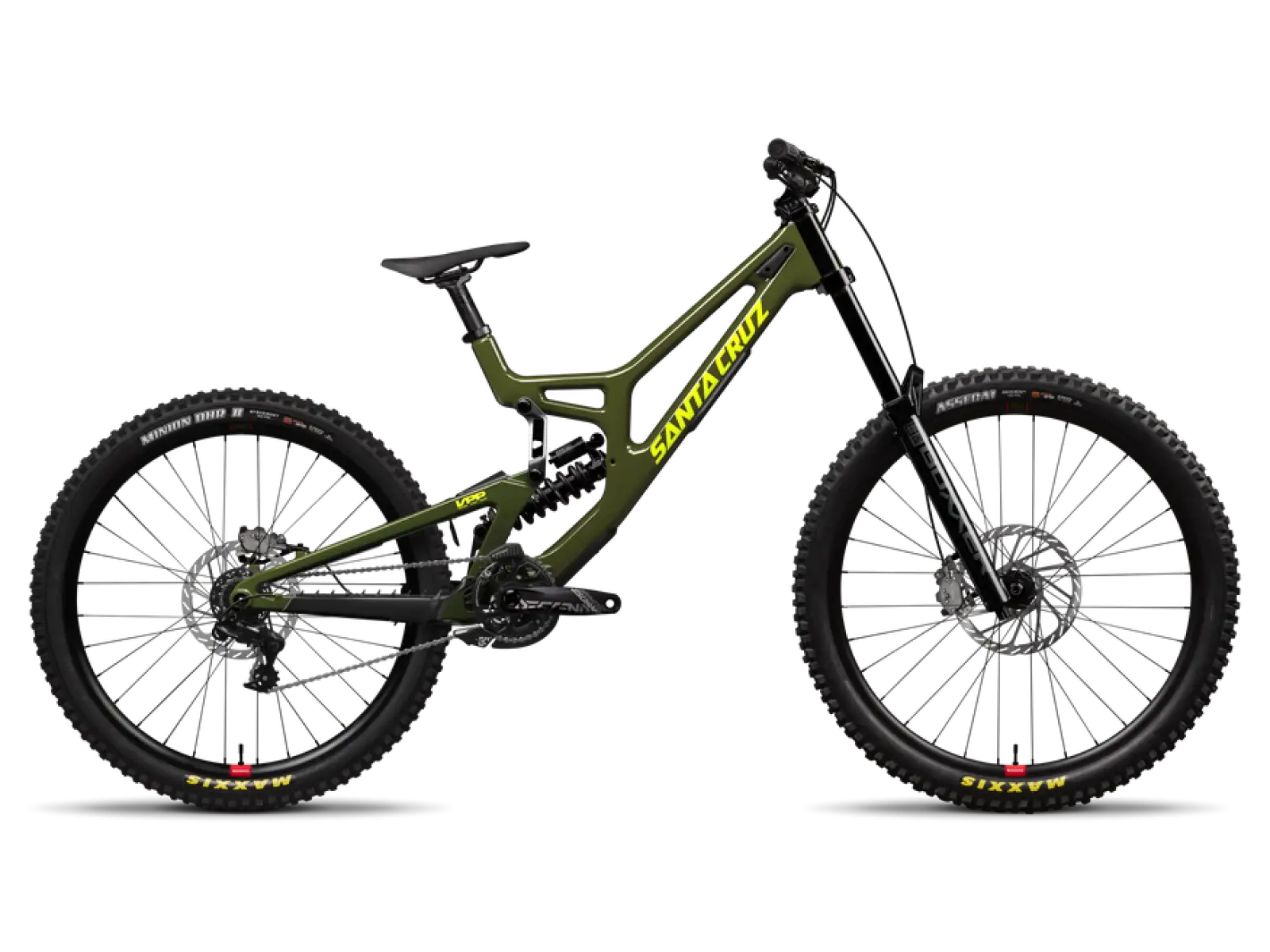 Santa Cruz V10 8 CC MX 27 rámová sada Gloss Kelp Green