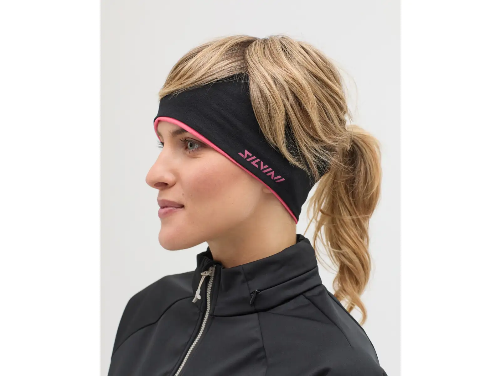 Silvini Trebbia Unisex Stirnband Red/Black