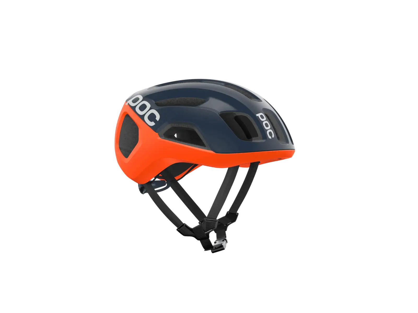 POC Ventral Air MIPS Helm Apatite Navy Matt/Fluo. Orange Matt/Hydrogen White
