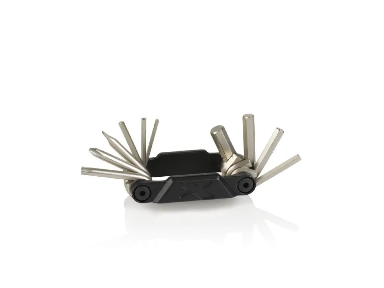 XLC TO-M19 Multifunktionswerkzeug 10 Funktionen Schwarz/Silber
