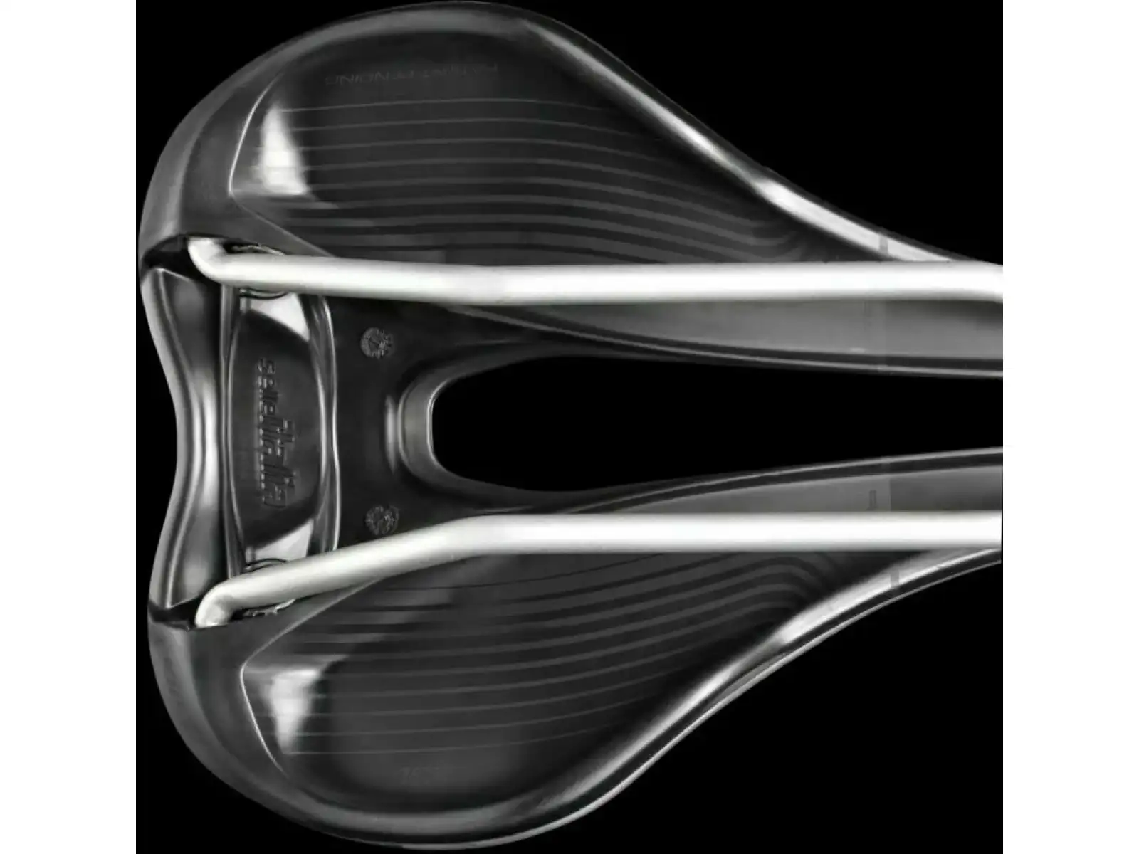 Selle Italia X-BOW TI 316 L SUPERFLOW Sattel Schwarz