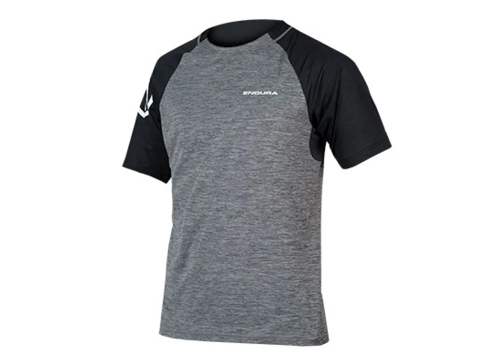Endura SingleTrack Herrentrikot Kurzarm Zinngrau