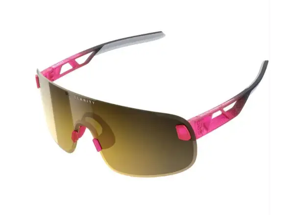 POC Elicit Brille Fluorescent Pink/Uranium Black Translucent