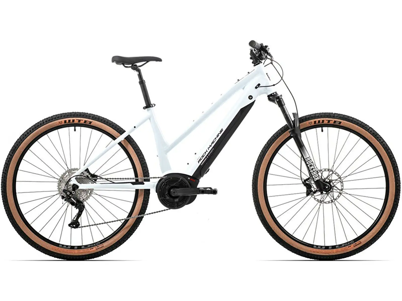 Rock Machine Torrent INT e70-29 Easy Entry Gloss White/Black E-Bike