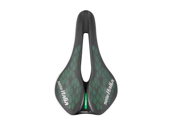 Selle Italia Model X Green Superflow L3 Sattel Schwarz/Grün