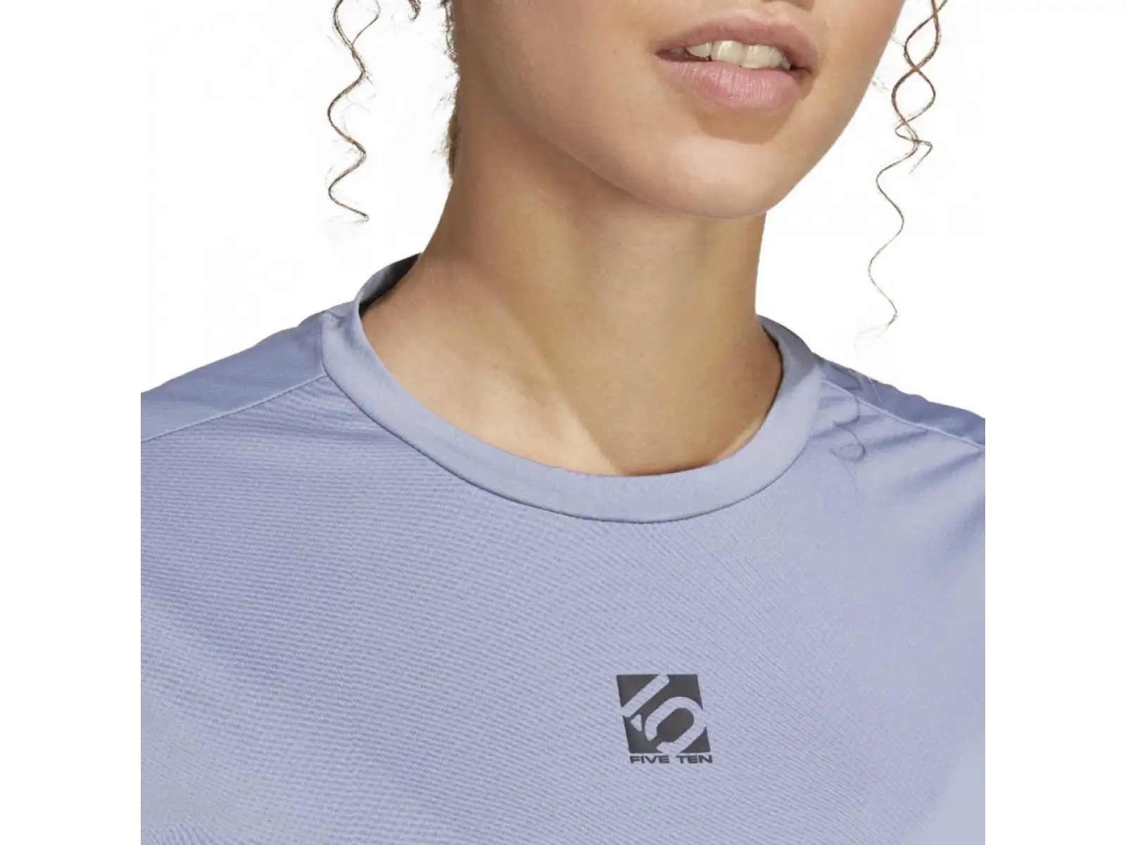 Five Ten TrailX Damen-Fahrradtrikot kurzarm Silber-Violett