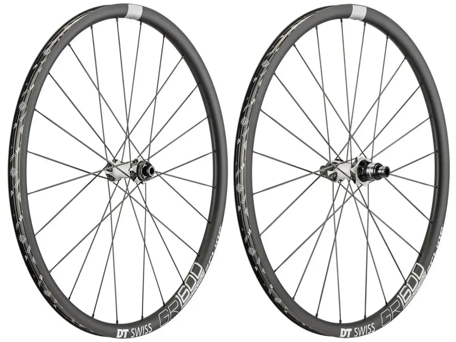 DT Swiss GR 1600 Spline eingespeichte Laufräder Shimano HG - Unverpackt