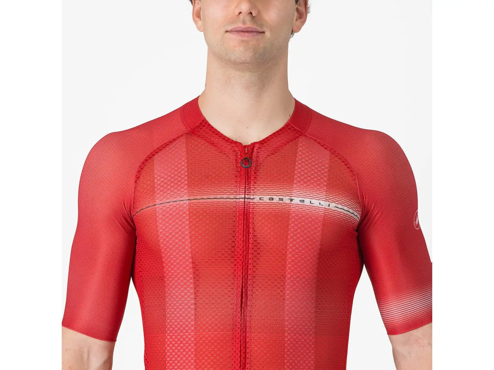 Castelli Climber's A/C Herren Trikot Kurzarm Red/Black