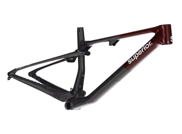 Superior XF Team Rahmenset ohne Dämpfer Red Carbon/Matte Carbon