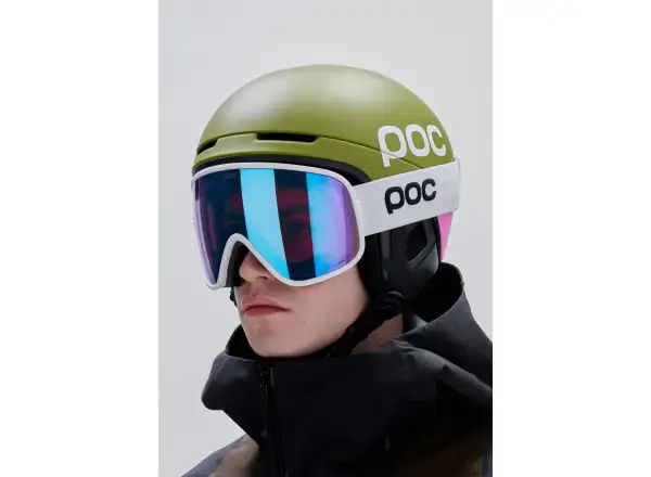 POC Obex Contour Skihelm Olivine Green Matt/Thulite Pink Matt