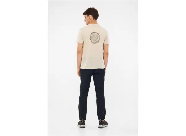Viking Rune Herren T-Shirt kurzarm beige/olive