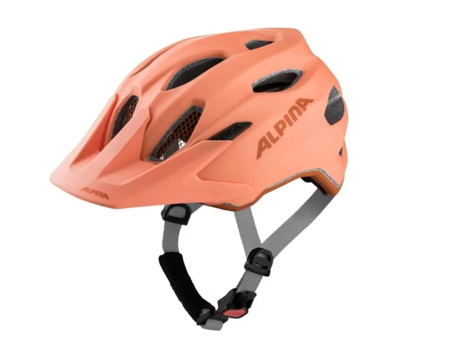 Alpina Carapax JR. Kinderhelm Peach Matt