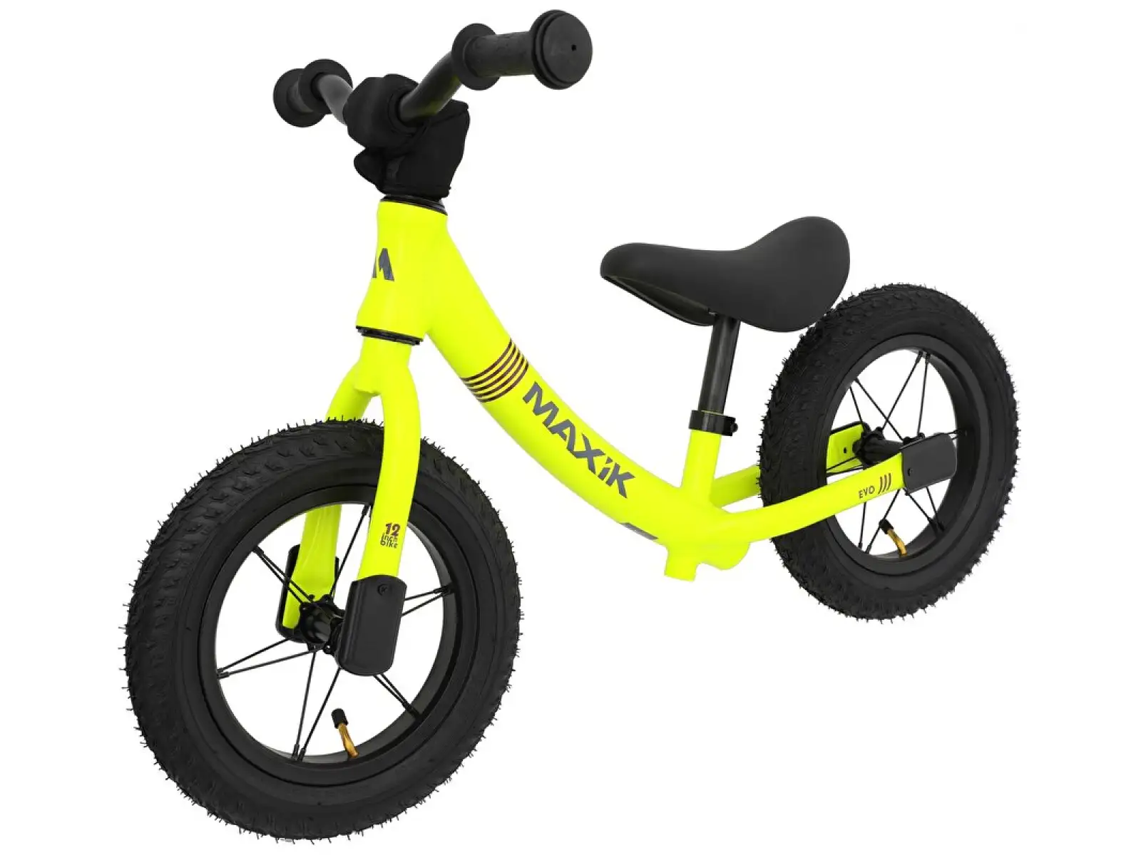 Laufrad MAXÍK Evo Lite fluo gelb/lila